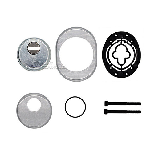 Протектор AZZI FAUSTO F23 42 мм матовий хром  - Фото №4