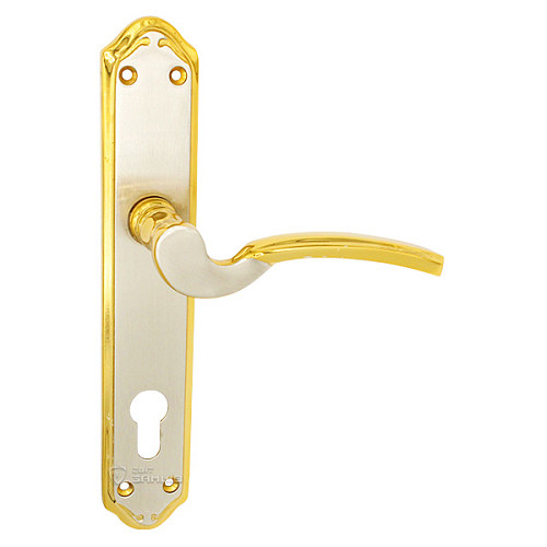 Ручки на планке Perge YALE 85 сатин/золото - Фото №2