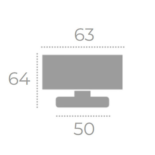 Ручка кноба FADEX Asti PO18 поворотная C02 хром матовый - Фото №4