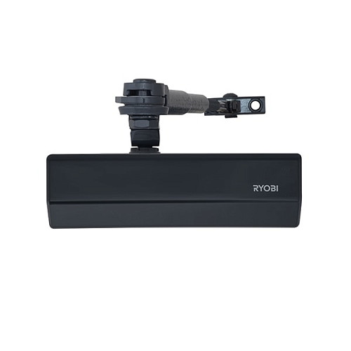 Доводчик RYOBI DS-1554 STD с фиксацией до 80кг Серый Антрацит - Фото №2