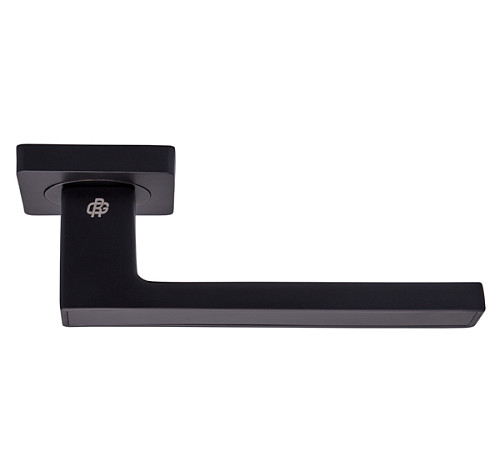 Ручки на розеті GAVROCHE Magnium AL-A1 BLACK/BLACK чорний/чорний - Фото №3