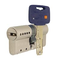 Цилиндр MUL-T-LOCK MTL800/MT5 + MOD 100 (40*60) (модульный) никель сатин