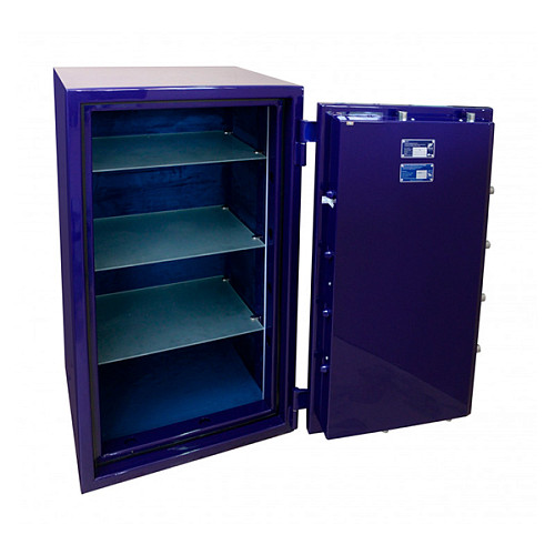 Сейф взломостойкий GRIFFON CLE III.110.E COMBI GLOSS BLUE - Фото №3