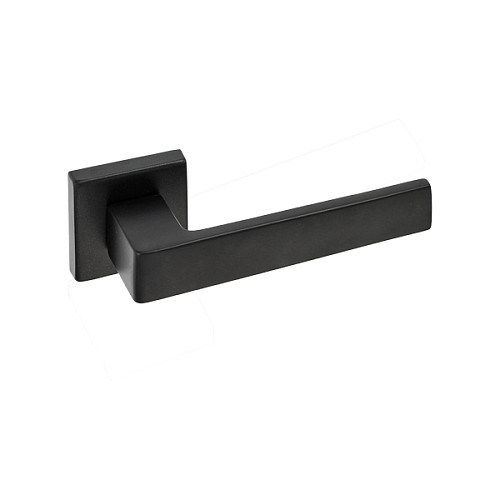 Ручки на розеті SICMA Shelby Nero Opaco чорний матовий - Фото №2