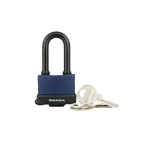 Навесной замок GERDA KSM 55AH65 MODUS AQUA (3 ключа) - Фото №2