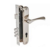 Комплект замка APECS 2223 (BS45*85мм) СR хром