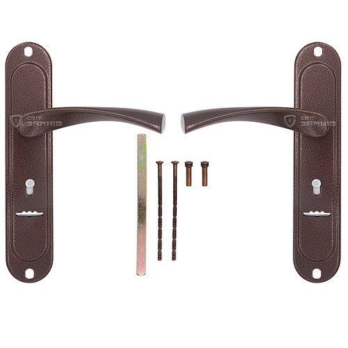 Ручки на планці SHERLOCK H-85FT 85 мм коричневий - Фото №6