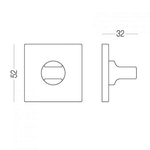 Вороток MVM T20 MN сатин нікель - Фото №2