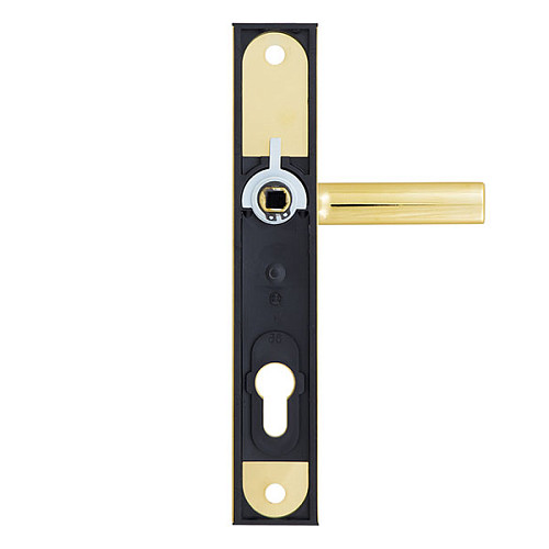 Ручки на планке с протектором ROSTEX R4 R 92мм (38-55мм) титан PVD - Фото №3