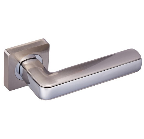 Ручки на розеті GAVROCHE Cromium AL-A1 SN/CP нікель/хром - Фото №3