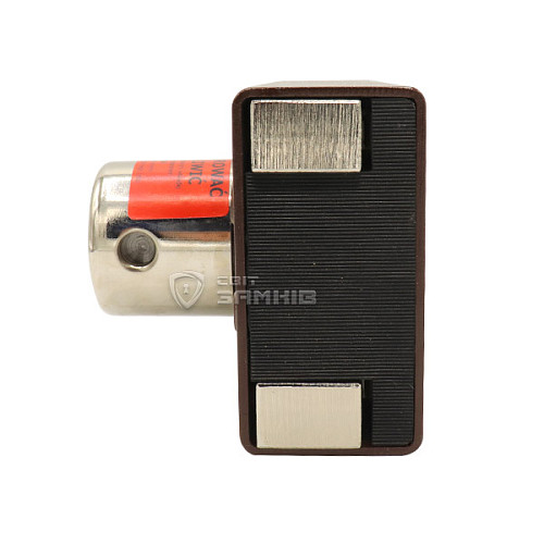 Замок накладний GERDA TYTAN ZE 1 (BS55мм) коричневий 4 ключа - Фото №3