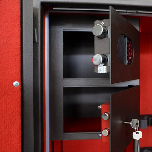 Сейф оружейный GRIFFON GD.700.E.T GLASS из ударопрочного стеклом - Фото №6