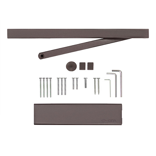 Дотягувач CISA D5200.03.0.88 BC SLD до 80 кг FIRE коричневий - Фото №5