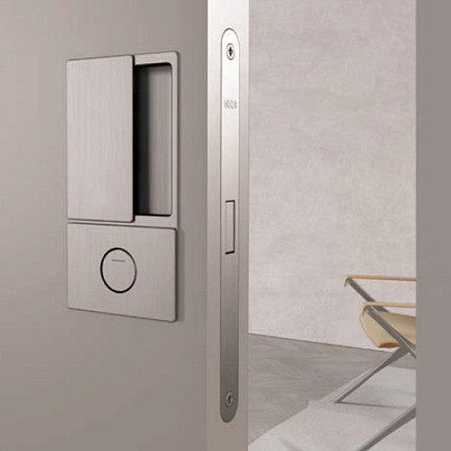 Ручки для міжкімнатних дверей AGB Wave WC B300020032 матовий хром - Фото №5