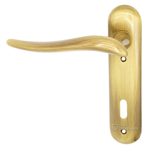 Ручки на планці Гамма к/п 72 KL OGR бронза - Фото №3