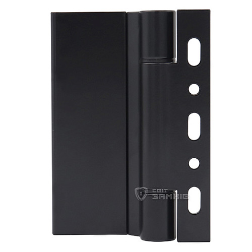 Завіс WALA WTA 8010441X для скляних дверей вузький матовий чорний - Фото №2