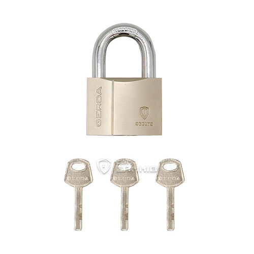 Замок навісний GERDA KSWS 50 (3 ключа) - Фото №4