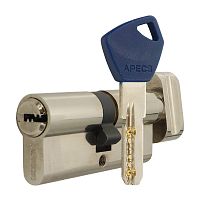 Цилиндр APECS EM 70T (35*35T) никель сатин