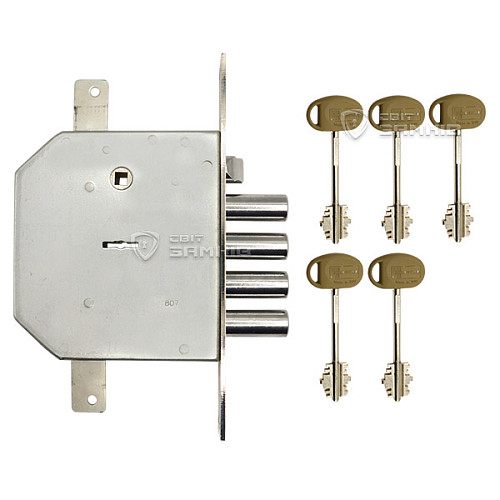 Механізм замка MOTTURA 89.723S5000 (BS66*42мм) L лівий - Фото №5