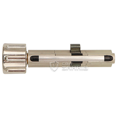 Циліндр KESO 8000 70T (30*40T) нікель сатин 3 ключа - Фото №4