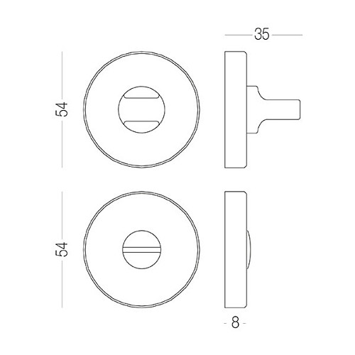 Вороток MVM Tt11 SS нержавеющая сталь - Фото №2