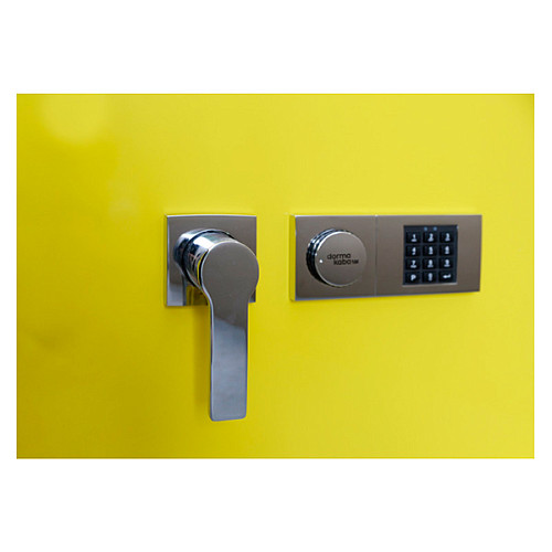 Сейф взломостойкий GRIFFON CLE III.80.E COMBI GLOSS YELLOW - Фото №7