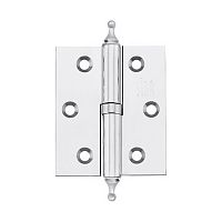 Петля SIBA 75*62 мм L СP левая с декором полированный хром