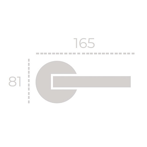 Ручки на розеті FADEX Daisy 202Z O17 золото французьке - Фото №3