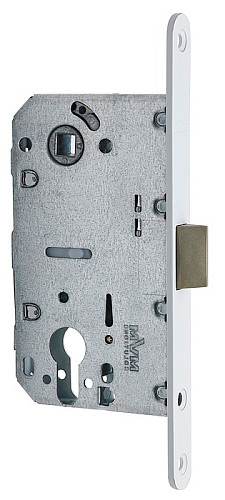 Механизм замка MVM P-2056 PZ (BS50*85мм) пласт.язичок White белый - Фото №1