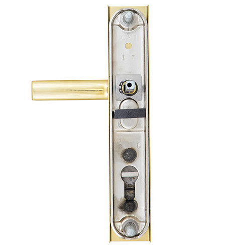 Ручки на планці з протектором ROSTEX R4 R 85мм (38-55мм) титан PVD - Фото №2