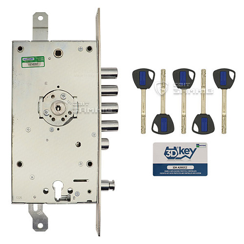 Механізм замка MOTTURA 3D.788D800054 (BS66*85мм) R правий - Фото №5