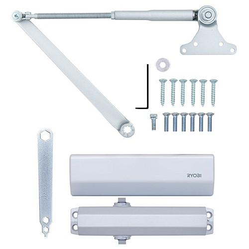 Дотягувач RYOBI DS-1554P PRL HO з фіксацією до 60кг Сірий - Фото №7