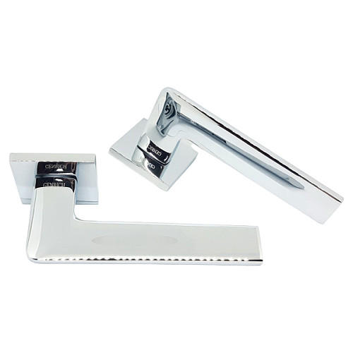 Ручки на розетте GENRICH R77.205 CP хром - Фото №3