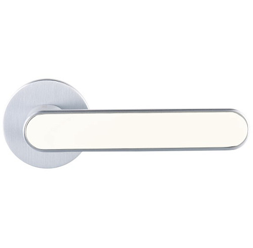 Ручки на розеті GAVROCHE Barium Ba-Z28 MSCB/Beige італійський сатин/бежевий - Фото №2