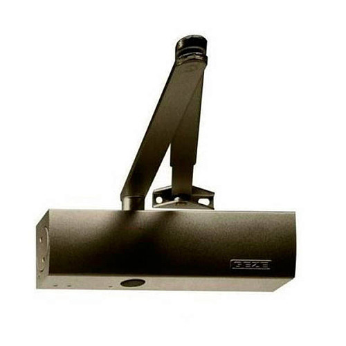 Дотягувач GEZE TS 1500 STD HO з фіксацією до 80кг Коричневий - Фото №2