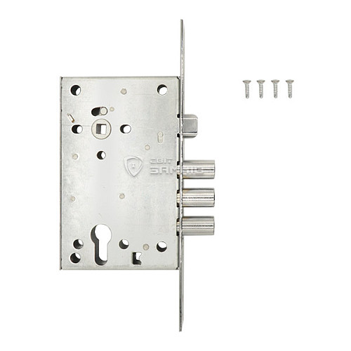 Механізм замка KALE 442 (BS67,5*85мм) хром - Фото №4