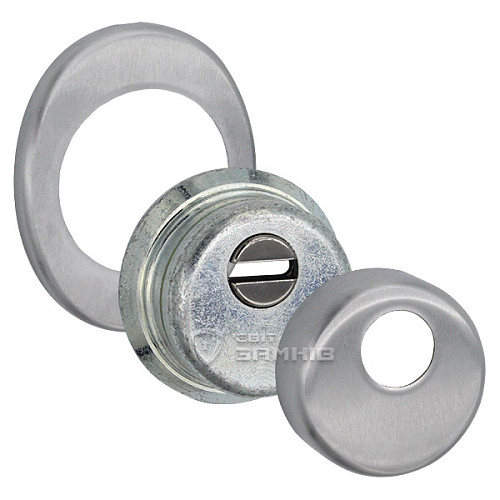 Протектор AZZI FAUSTO F23 ANT з юбкою 25 мм 85х70 матовий хром  - Фото №2