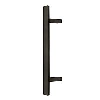 Ручка скоба ABARO Sydney 45° L: 1000 X: 800 W: 40*20mm SS 304 черный RAL 9005 (половинка)