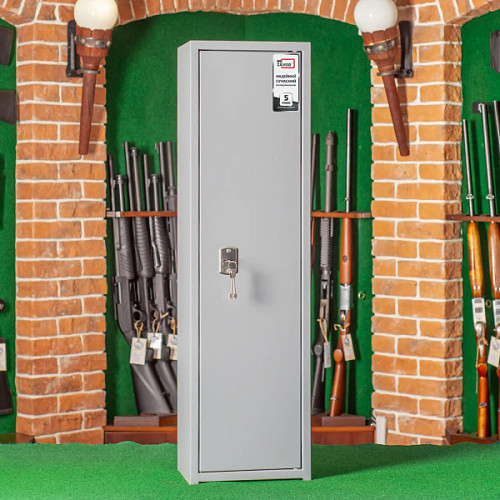 Сейф для зброї METALZAVOD ШОЕ-1000 сірий - Фото №5