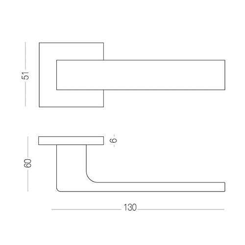 Ручки на розеті MVM Z-1810 (T20-E20) MN сатин нікель - Фото №5