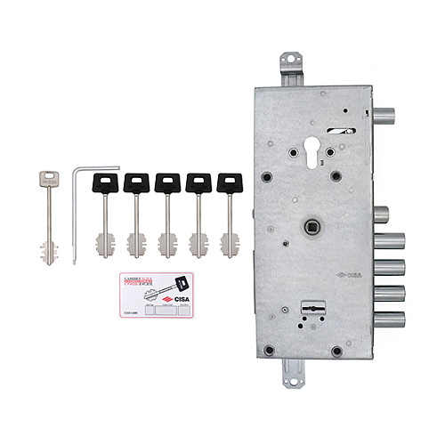Механізм замка CISA 57965 ALPS двосистемний (BS64*85мм) 57986 з перекодуванням без торцевої планки - Фото №5