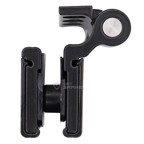 Завіс WALA WTA 8010441X для скляних дверей вузький матовий чорний - Фото №4