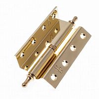 Завіс кутовий IMPERIAL Z 100 мм - L PB лівий латунь