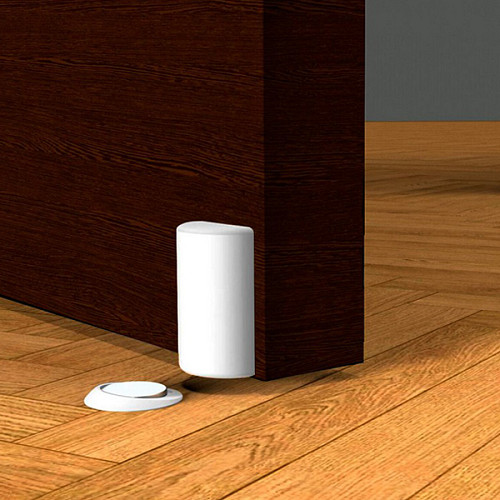  Стопор дверний прихований VERUM Stoppino X магнітний білий - Фото №3