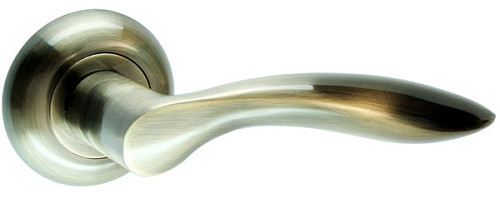 Ручки на розеті KEDR R10.050-AL AB бронза - Фото №2