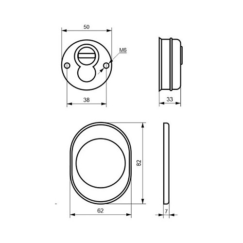 Протектор AZZI FAUSTO F23 25 мм хром - Фото №5
